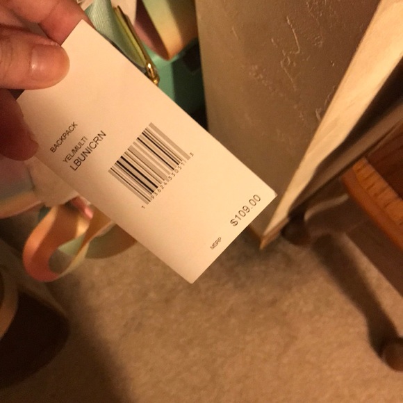 SOLD ❌FINAL PRICE Betsey Johnson Fur Backpack 🌈 - Picture 7 of 7